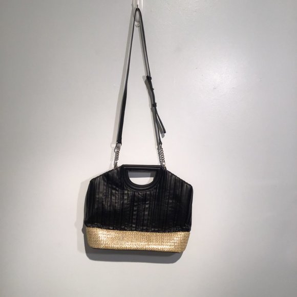 Celine Dion Carita Shoulder Bag Black - Picture 1 of 4